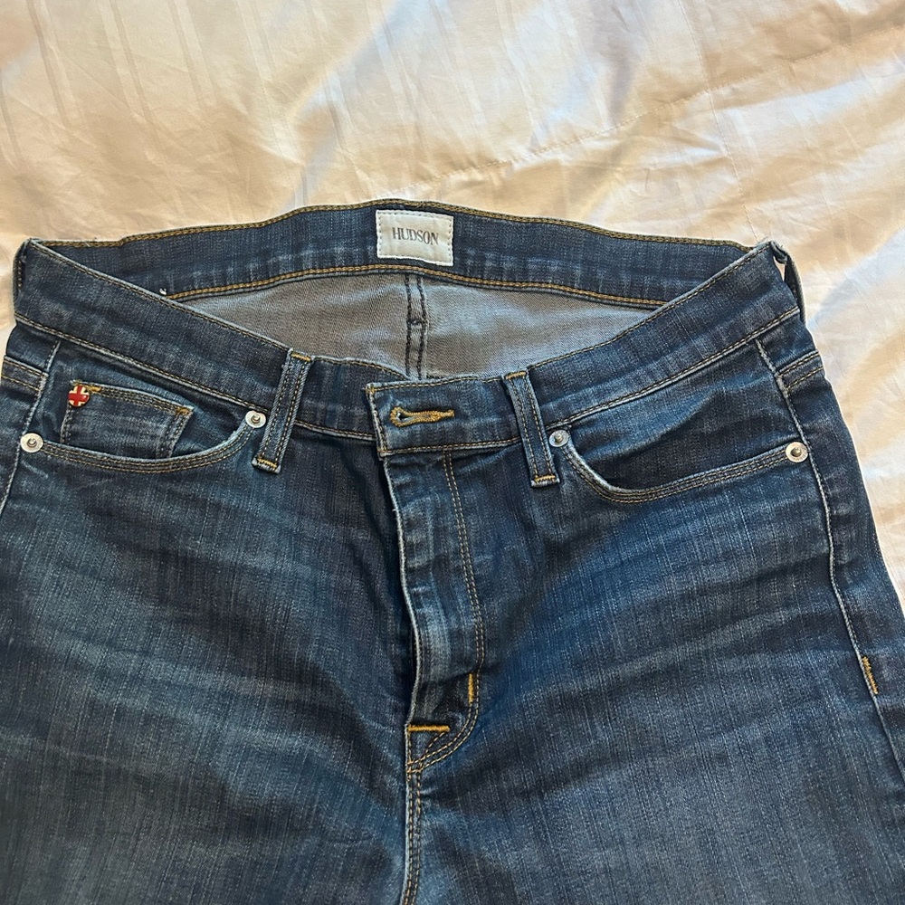 Hudson Jeans Women's Skinny in Medium Blue Denim